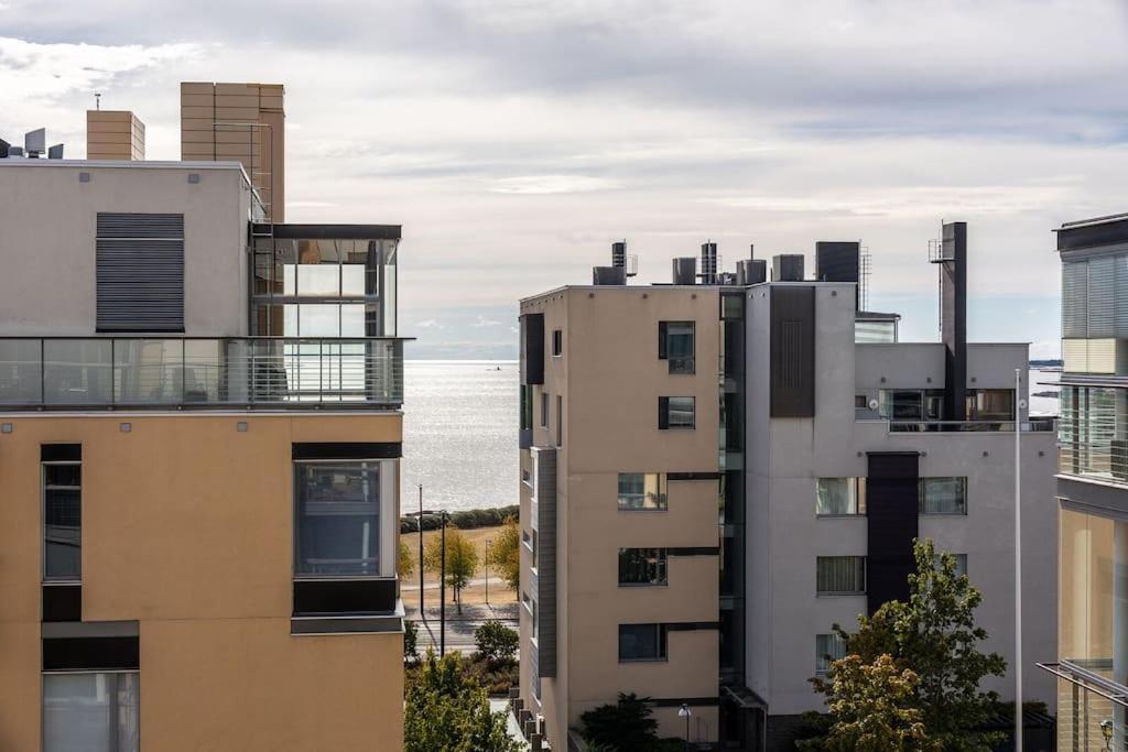 Spacious Home With Four Terrace, Sauna, Sea View Helsinki Esterno foto