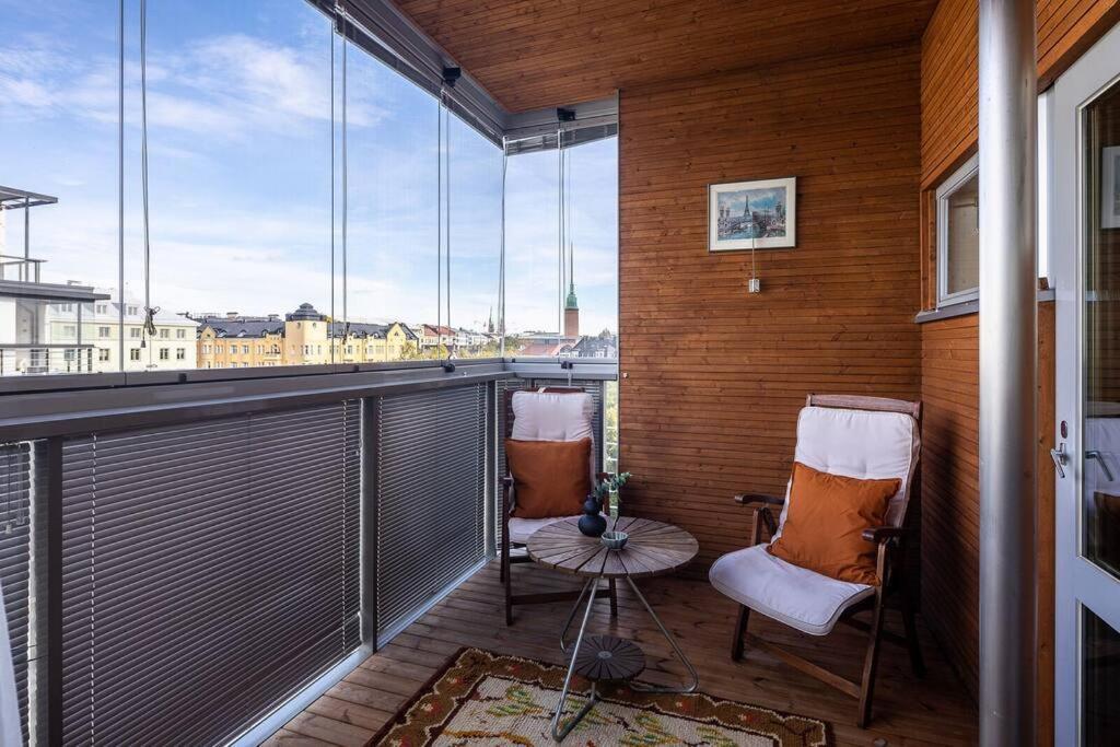 Spacious Home With Four Terrace, Sauna, Sea View Helsinki Esterno foto